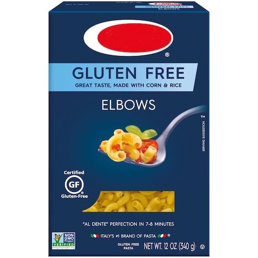 Gluten-Free Pasta Variety Pack - 3-Pack Bundle With Penne, Rotini & Elbows (12 Oz Each) - Certified Gluten-Free & Non-Gmo
