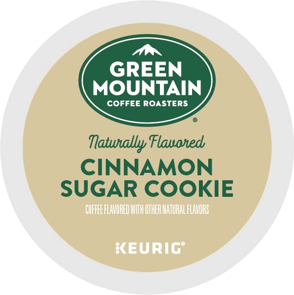 Green Mountain Coffee Roasters Cinnamon Sugar Cookie Keurig Single-Serve K-Cup Pods, Light Roast Coffee, 96 Count