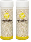 Wilton Sugar Pearls, White, 5 Oz, Non Toxic (Pack Of 2)