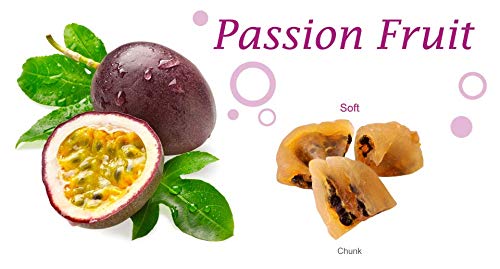 Amphora Conventional Soft Dried Passion Fruit 3.5 Oz (100Gr) Per Pouch ( Case Of 6 Pouches )