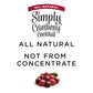 SMPLY JCE CRANBERRY CKTL (6x52.00)