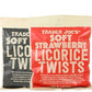 Trader Joe'S Soft Licorice Twists 8Oz (Strawberry Licorice, 1 Pack)