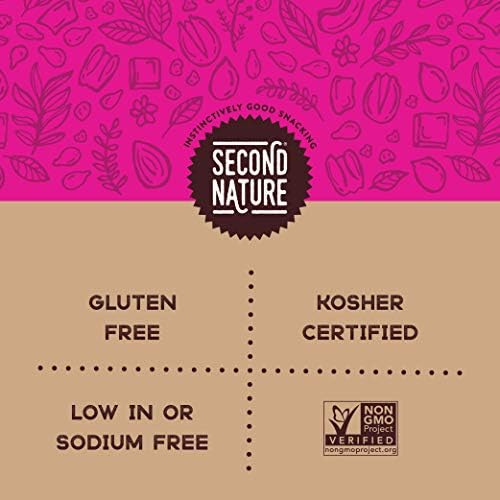 Second Nature Trail Mix - Wholesome Medley, Gluten-Free, 5 oz Resealable Snack Packs, Pack of 12, Model 1108-CP12