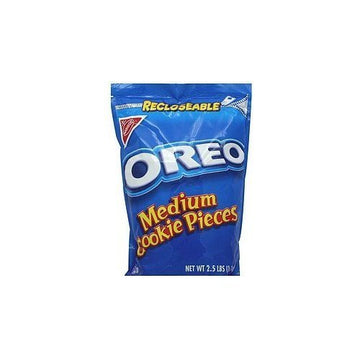 Nabisco Oreo, Medium Cookie Pieces, 2.5 Lbs. Resealable Bag (Individual)