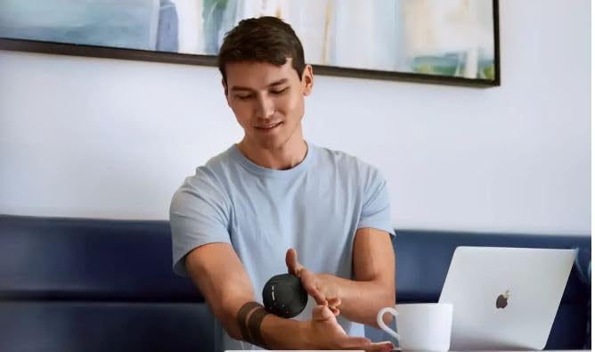 Hyperice Hypersphere Go - Vibrating Massage Ball For Muscle Recovery, Myofascial Release And Soreness Relief - Portable Fitness