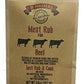 JL Masters All Natural Meat Rub - Beef - 3 (three) 3.8oz packages