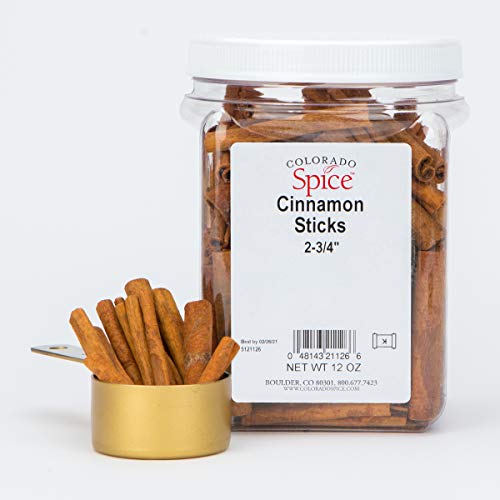 Colorado Spice Cinnamon Whole Sticks 2-3/4 - 12 Ounce Jar