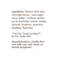 Chuao Chocolatier Triple Nut Temptation Dark Chocolate Gourmet Bars | For Gift Baskets, Birthday, Thank You, Care Package | 10 Pack, 2.8 Oz Each