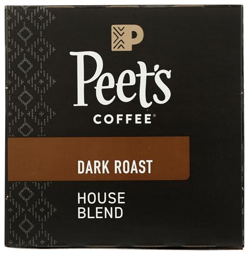 Peets Coffee K Cup Pods, Dark Roast, 10 Count, Compatible with Keurig malt-inspired