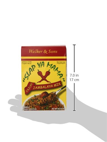 Slap Ya Mama Louisiana Style Jambalaya Dinner Mix, Quick & Easy Cajun Meal, 8 oz Box, Pack of 3, 3Count