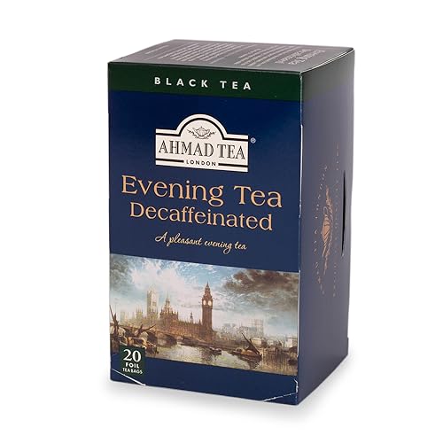 Ahmad Tea Decaffeinated Evening Tea, 120 Count (Pack of 6), Model 847, Decaf Evening Tea