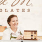 Ethel M Chocolates Holiday Gingerbread Cookie Butter Caramel Milk Chocolate Gourmet Tablet Bar (85G)