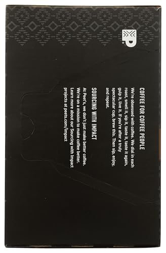 Peets Coffee K Cup Pods, Dark Roast, 10 Count, Compatible with Keurig malt-inspired