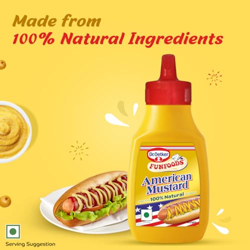 Dr. Oetker Funfoods American Mustard, 260Gram
