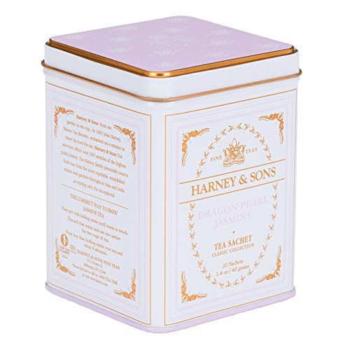 Harney & Sons Dragon Pearl Jasmine Tea, 20 Count(Pack Of 1)