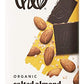 Theo Chocolate Salted Almond Organic Dark Chocolate Bar, 70% Cacao, 12 Pack | Vegan, Fair Trade