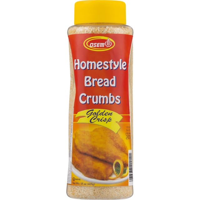 Osem Golden Crisp Bread Crumbs, 15 Oz, 3 Pk