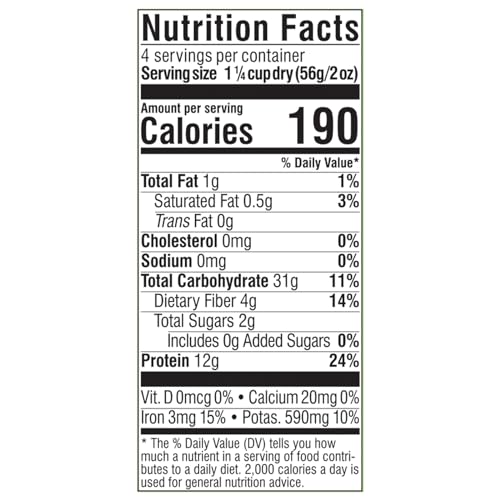 Al Dente Plant Based Pasta Green Pea + Wild Garlic, 8 Ounce (Pack Of 6)