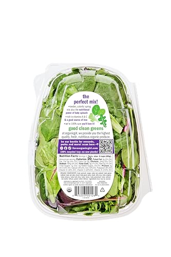 Organic Girl Organic 50/50 Mixed Greens, 5 Oz