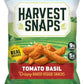 Harvest Snaps Snack Crisps | Tomato Basil, 1.75 Oz. Bag, 16-Pack | Powered by Plant Protein, Gluten Free, Non-GMO Baked Vegetabl