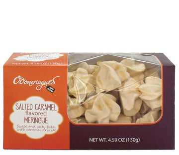 Generic Gourmet Salted Caramel Meringue Cookies - Gluten-Free Sweet Treats - 130g (2 Pack)