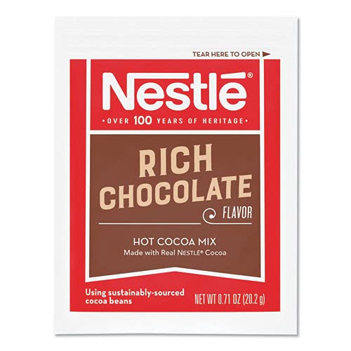 Nestle Rich Hot Cocoa Beverage Mix, 0.71 Ounce -- 300 Per Case.