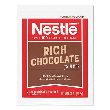 Nestle Rich Hot Cocoa Beverage Mix, 0.71 Ounce -- 300 Per Case.