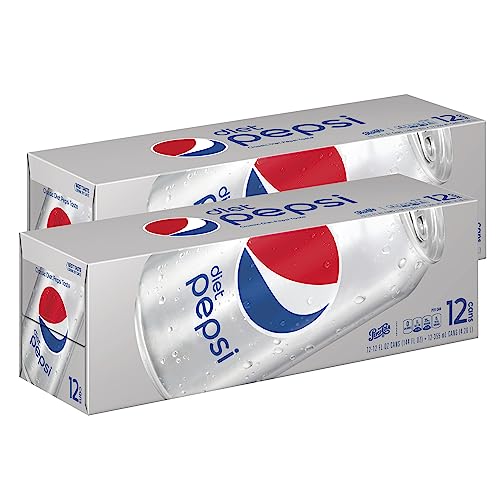 Diet Pepsi, 12 Oz Per Can, Case Of 24 Cans