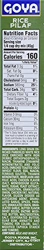 Goya Foods Authentic Style Rice Pilaf Mix, 7 Ounce (Pack Of 12)