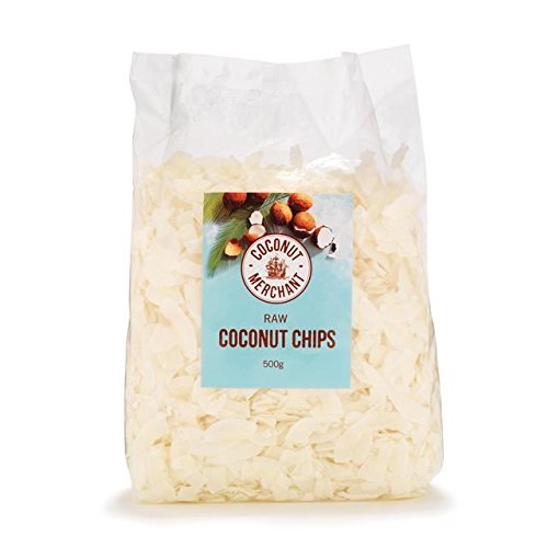 Coconut Merchant Plain Coconut Flakes - 500g (1.1lbs)