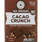 Taza Chocolate Organic Amaze Bar 80% Stone Ground, Cacao Crunch, 2.5 Ounce (1 Count), Vegan