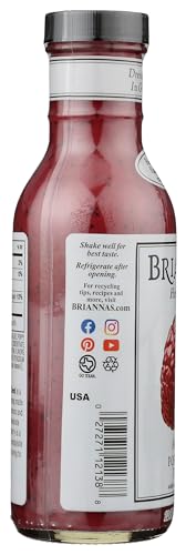 Briannas Rasberry Poppy Seed Dressing, 12 Oz. Bottle Pack Of 6