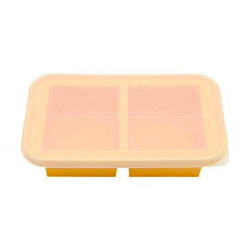 TAHOME 1-Cup Extra Large Thick Soup Silicone Freezer Box Potage Freezing Tray With Lid,for Freeze Stew,Thick Soup,Sauce - 1500ML