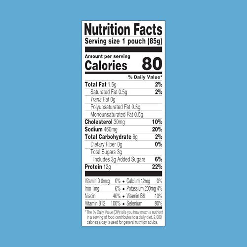StarKist Tuna Creations Whole Grain Dijon Mustard Tuna Salad, 3.0 oz Pouch (24 Pack) Ready to Eat Wild Caught Tuna, 12g Protein
