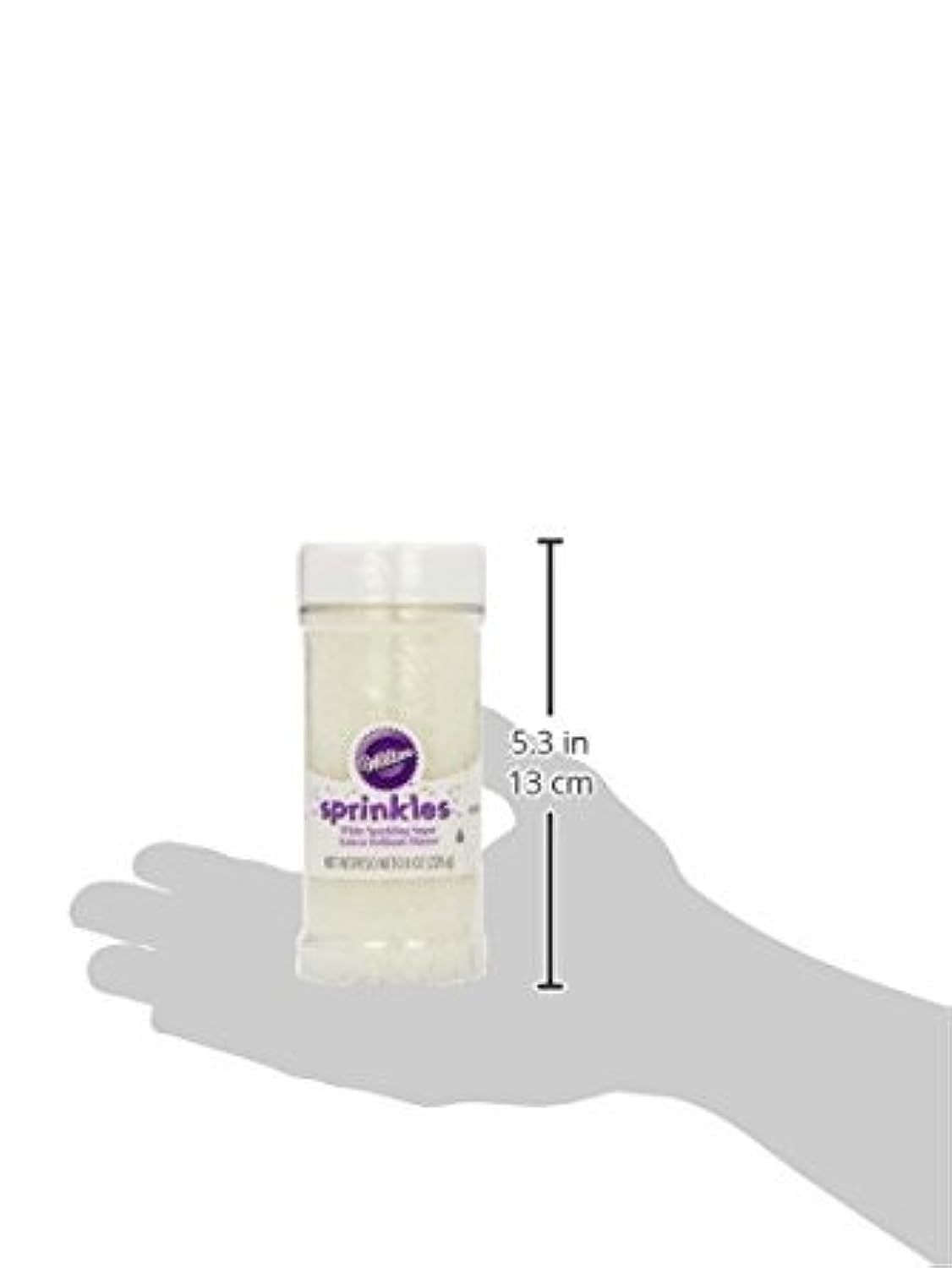 Wilton White Sparkling Sugar, Glamour White Sprinkles For Cakes & Cookies, 8 Oz. (Pack Of 2)