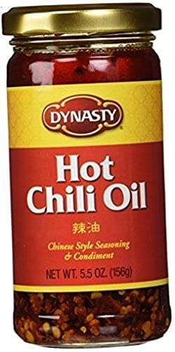 Hot Chili Oil, 5.5 oz .4 pack