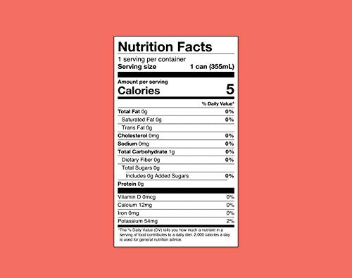 Rishi Tea Sparkling Water - Organic G fruit Quince, Unsweetened, Caffeine Free, 12 oz (Pack of 12)