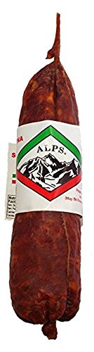 2 Pack Alps Sopressata - Approximately 2 pounds Sweet or Hot Your choice (Hot)
