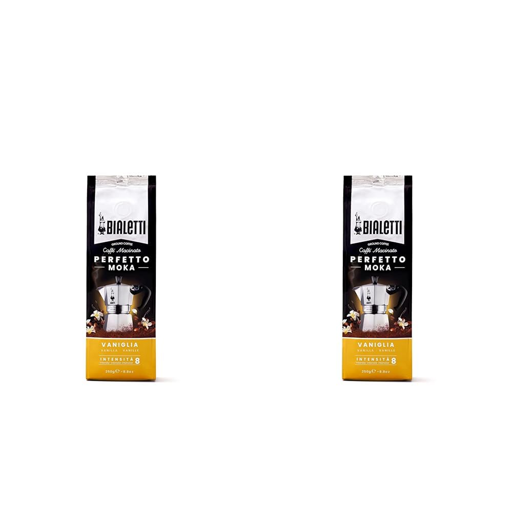 Bialetti Coffee, 256 Gr, Vaniglia (Pack Of 2)