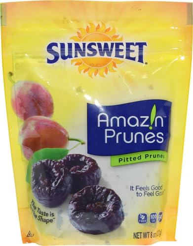 Sunsweet Amazin' Pitted Dried Prunes, 8 Oz