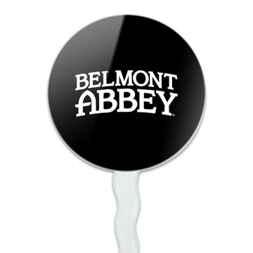 Belmont Abbey College Secondary Logo Cupcake Picks Toppers Decoration Set Of 6