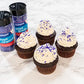Bakerpan Purple Nonpareils Sprinkles - 7 Ounces Purple Sprinkles For Cake Decorating - Edible Nonpareils For Cupcakes, Ice Cream