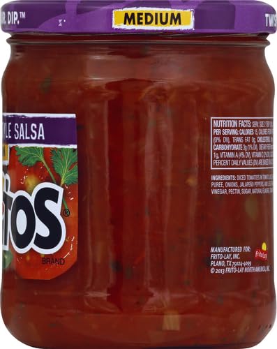 Tostitos Restaurant Style Salsa - Medium, 15.5 Ounce