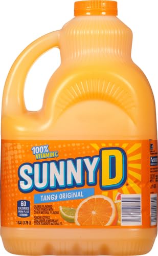 Sunny D Orange Flavored Citrus Punch, Tangy Original, Gallon