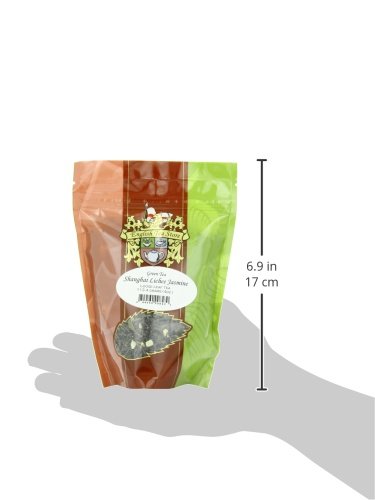 English Tea Store Loose Leaf, Shanghai Lichee Jasmine Tea Pouches - 4Oz, 4 Ounce