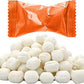 Fruidles Orange Buttermints, Fat-Free Mint Candies, Individually Wrapped, 275 Pieces, Kosher Certified, White