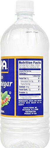 Goya Foods Distilled White Vinegar, 32 Fl Oz (Pack Of 12)