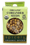 Spicely Organic Coriander Seeds, 0.3 Ounce (Pack Of 6)