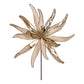 Vickerman 24 Champagne Metallic And Frosted Glitter Papyrus, 2 Per Bag.