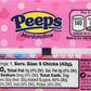 Just Born Peeps Chicks Candy, Pink, 1.5 Oz (Pack Of 2)